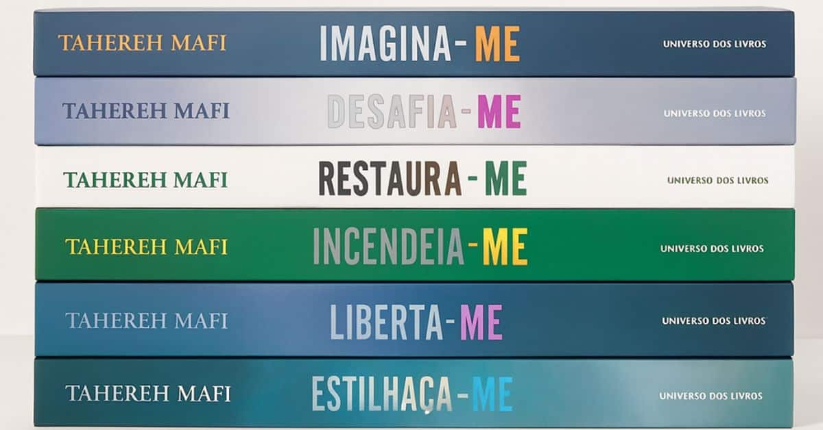 estilhaça-me ordem dos livros
