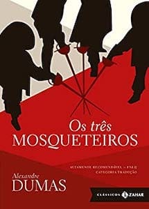 Os Três Mosqueteiros (Alexandre Dumas) melhores livros de aventura